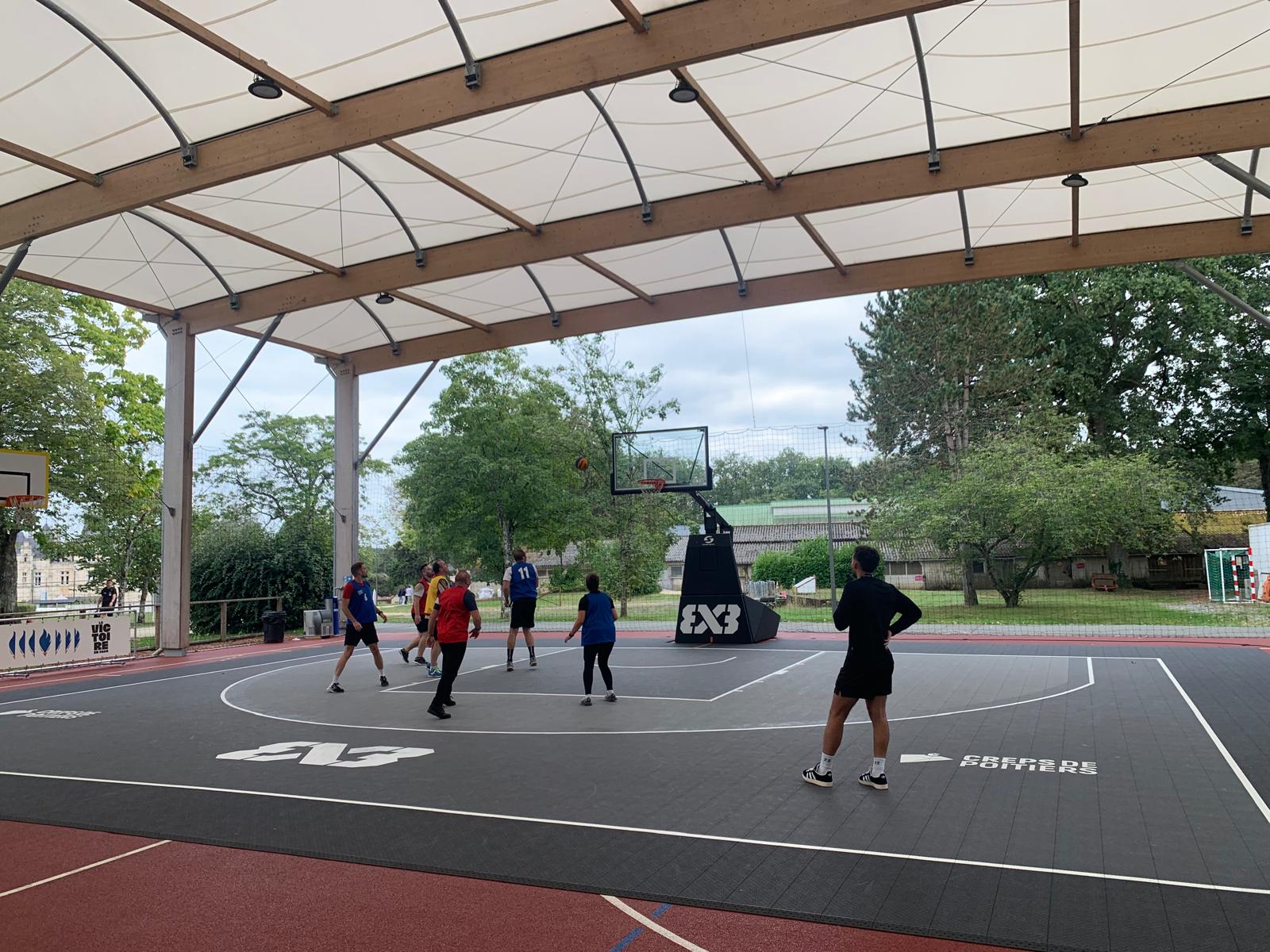 Team Building de Basket 3x3 au Creps de Poitiers avec TriceraSport