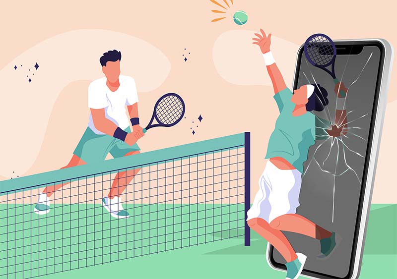 Match de Tennis Interactif TriceraSport à Valence