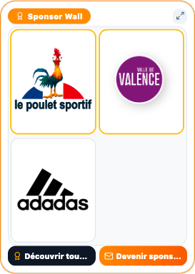 Capture du widget Sponsor Wall